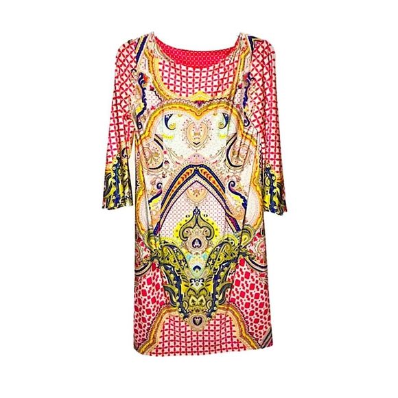 Isle By Melis Kazan Baroque Geometric Dress - Picture 3 of 8